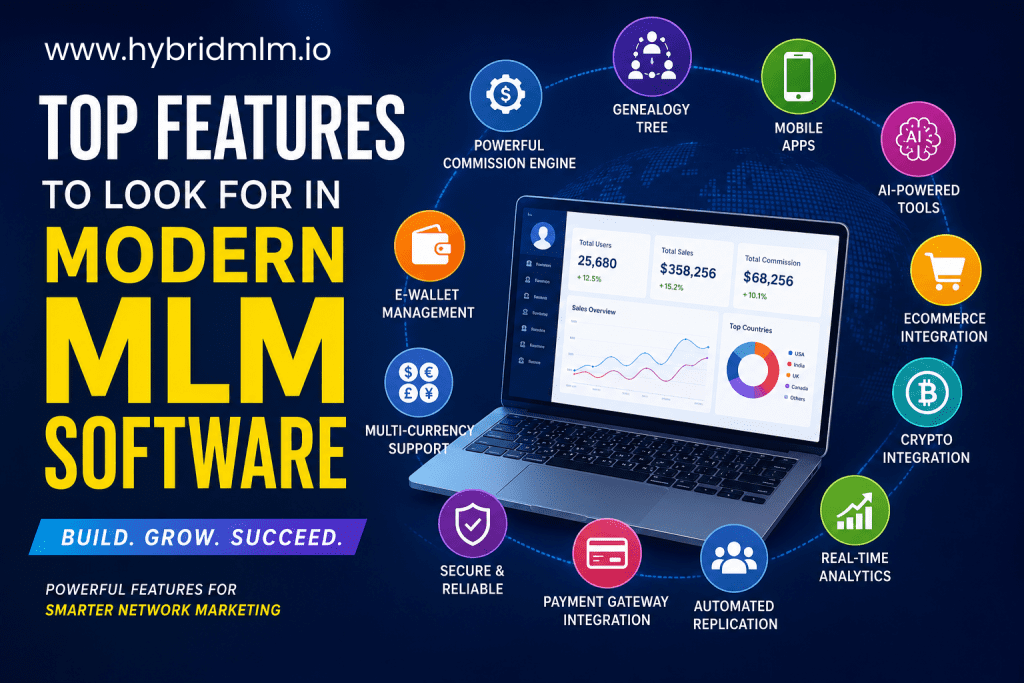 Top Features to Look for in Modern MLM Software