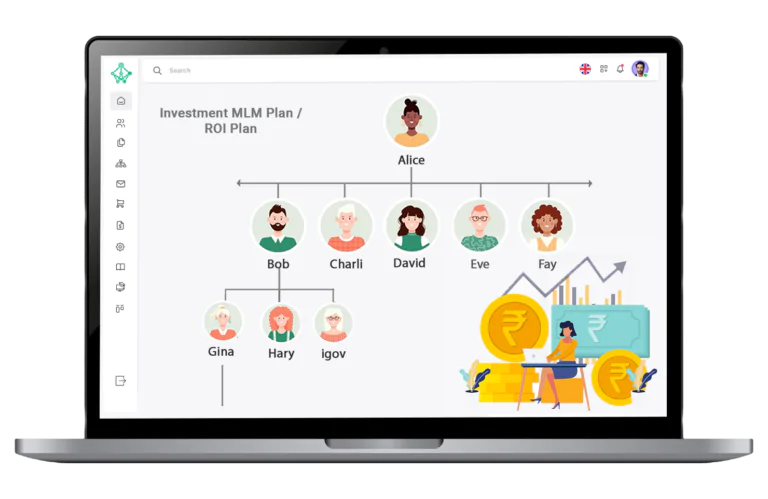 Investment MLM plan / ROI MLM Plan