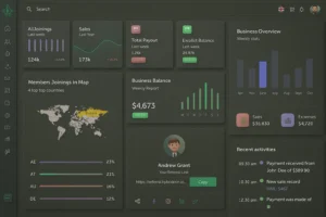 Hybrid MLM Software Dashboard