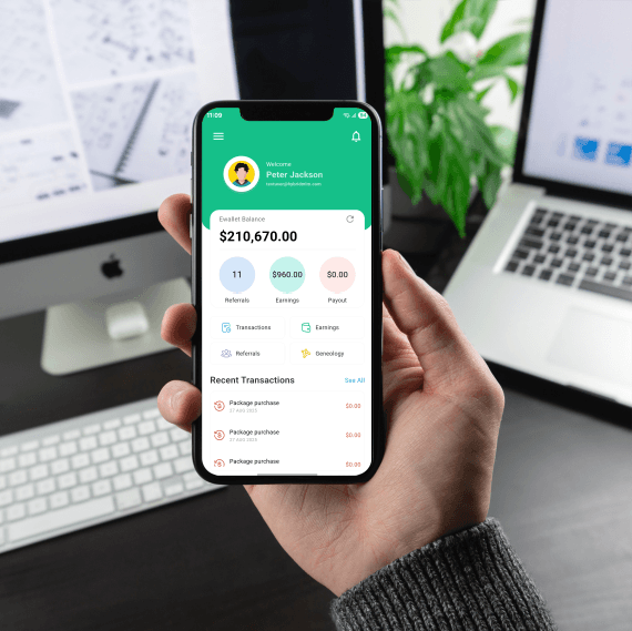 hybrid mlm app