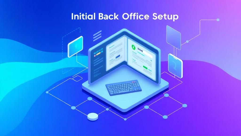 Initial Back Office Setup