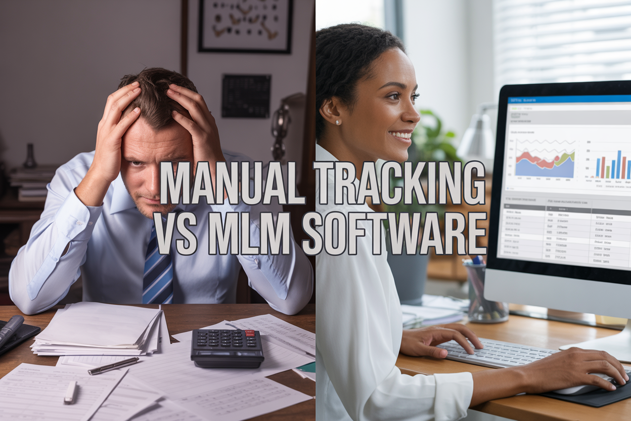 MLM Software vs Spreadsheets: Where Manual Tracking Starts Failing