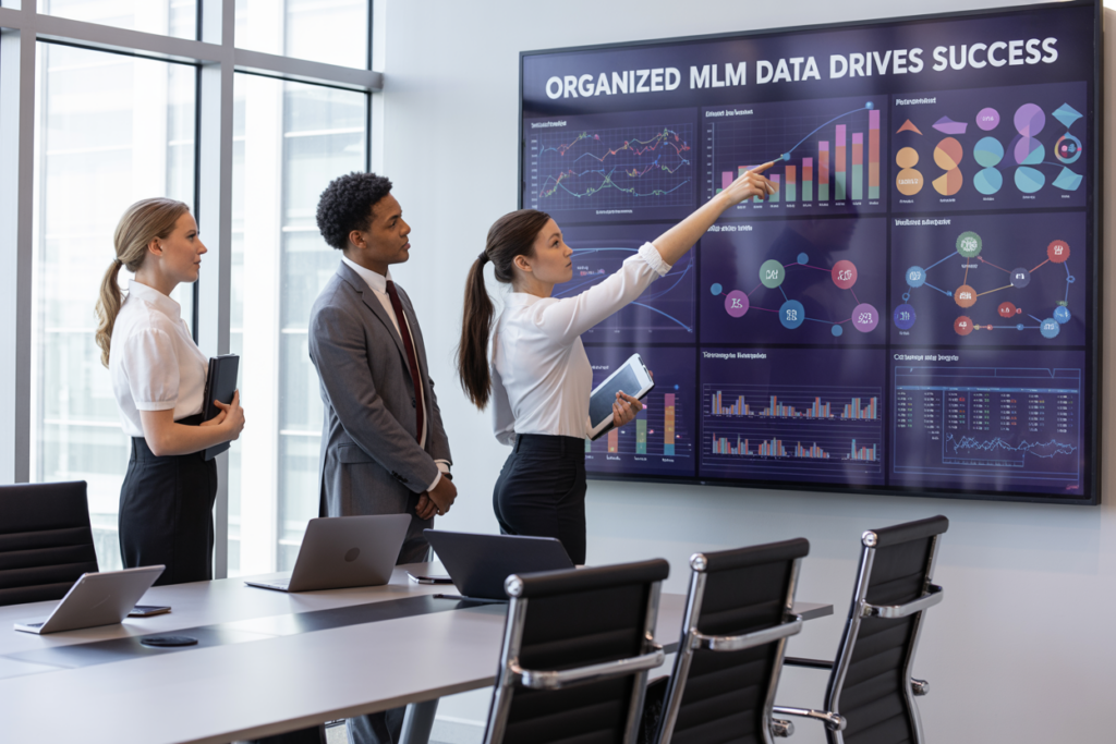 How Organized MLM Data Improves Business Decisions