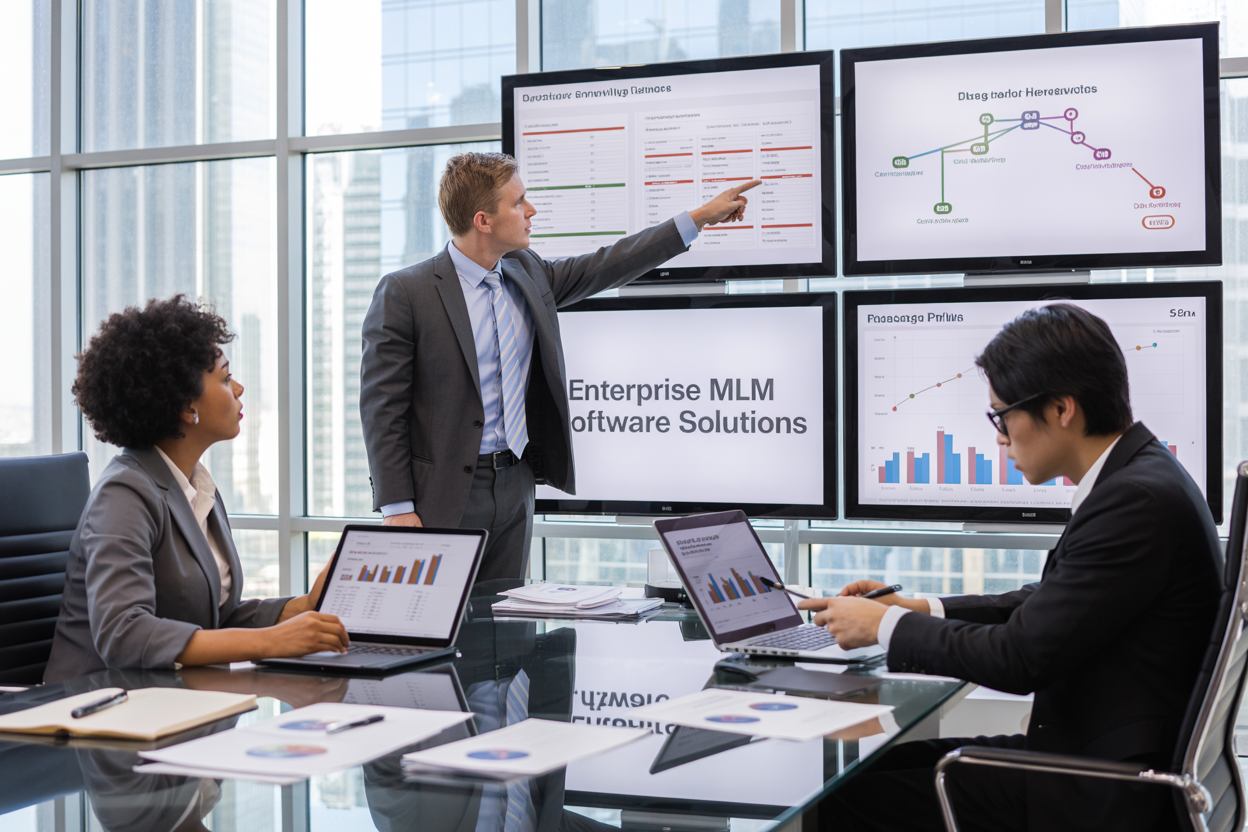 MLM Software Requirements Once Distributor Counts Cross Five Digits