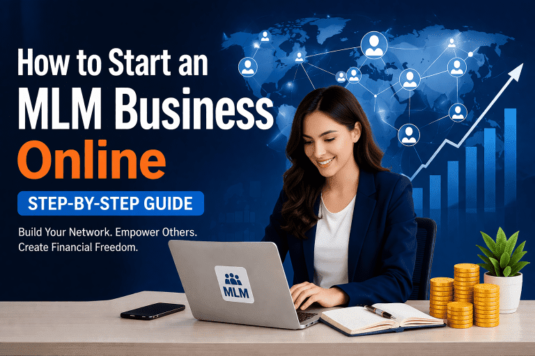 How To Start An MLM Business Online (Step-by-Step Guide 2026)