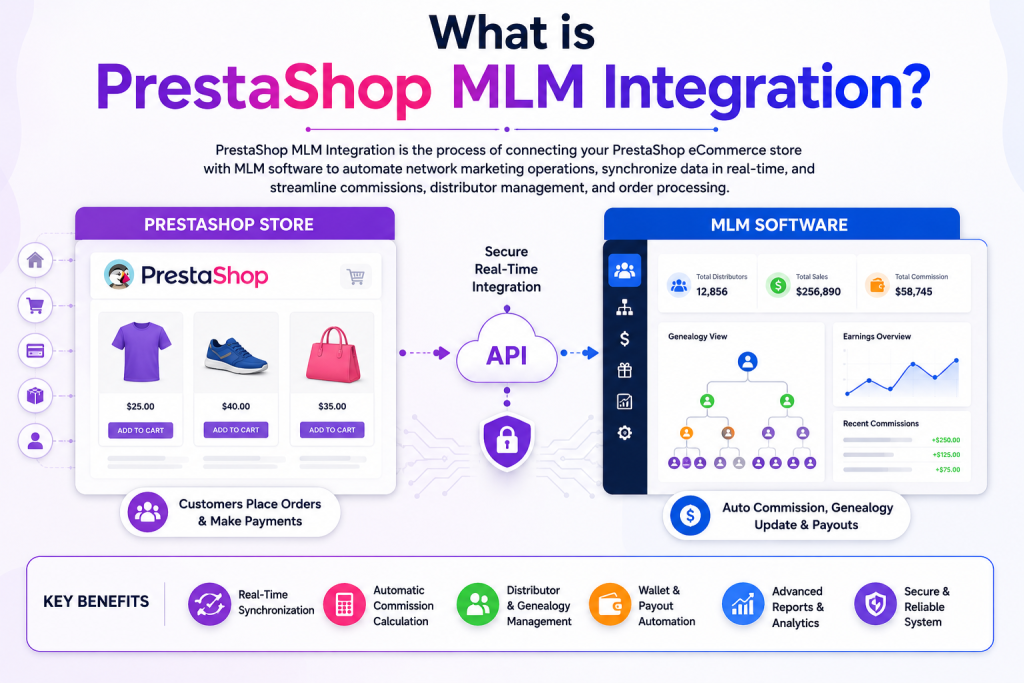 What is PrestaShop MLM Integration