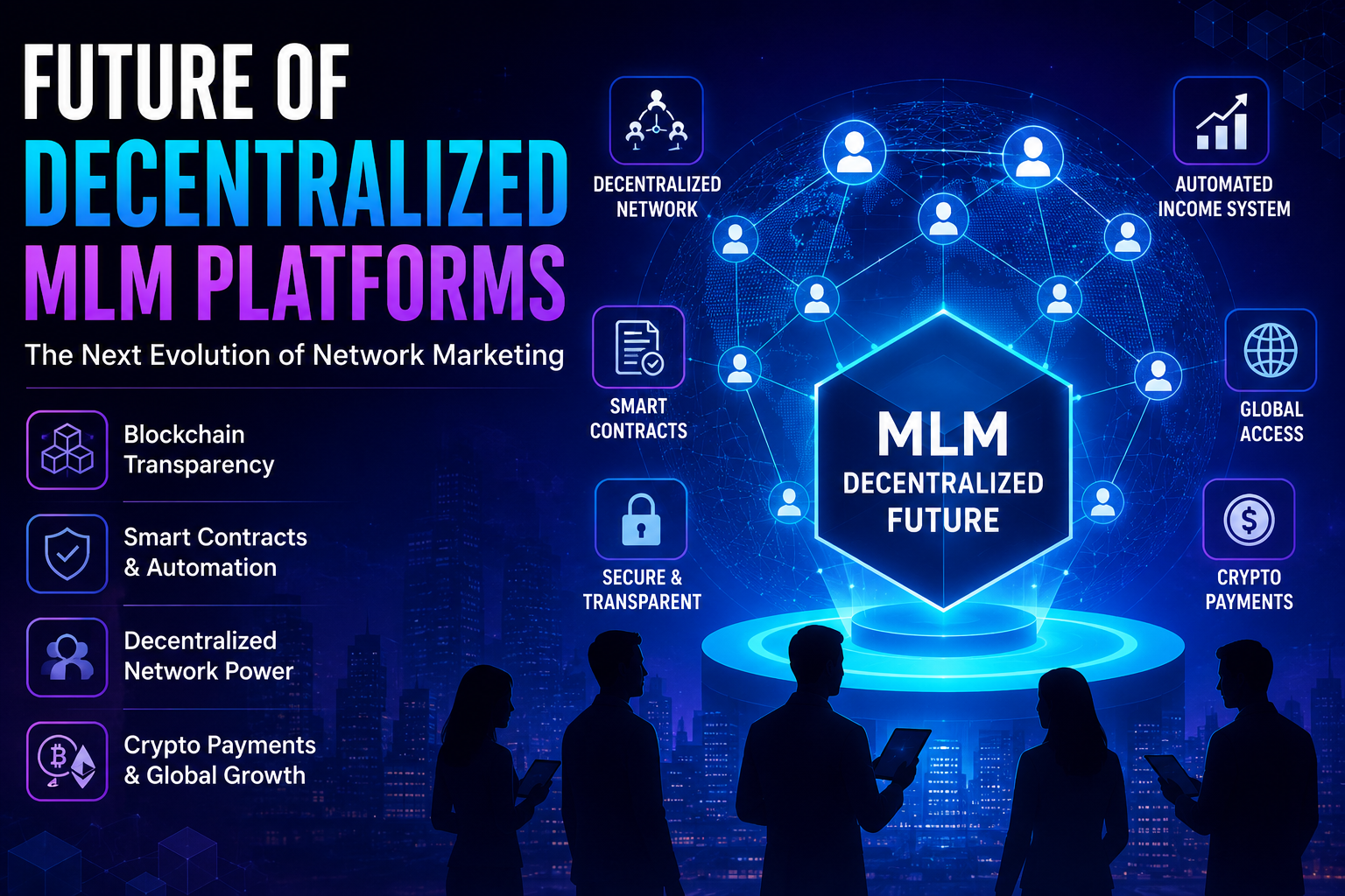 Future of Decentralized MLM Platforms: How Blockchain is Transforming Network Marketing