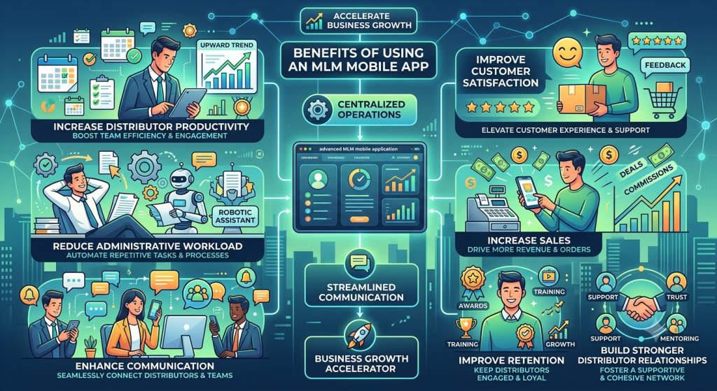 Benefits of Using an MLM Mobile App