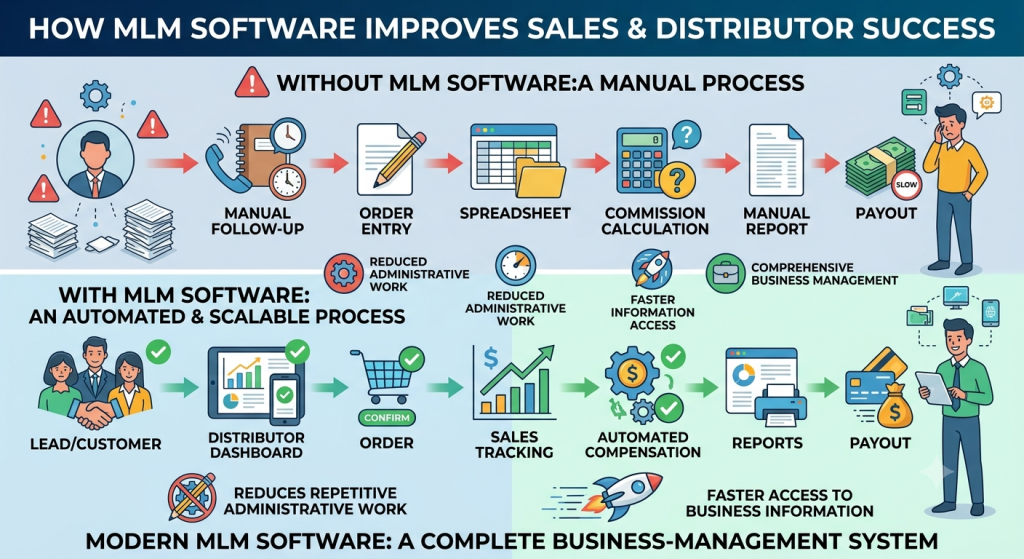How Does MLM Software Improve MLM Sales