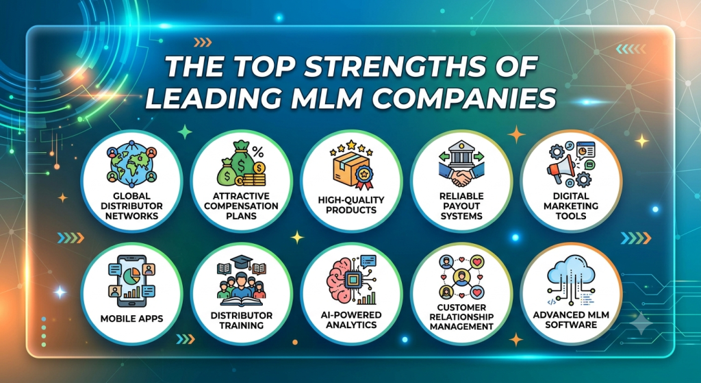 The world's top MLM companies typically share these strengths