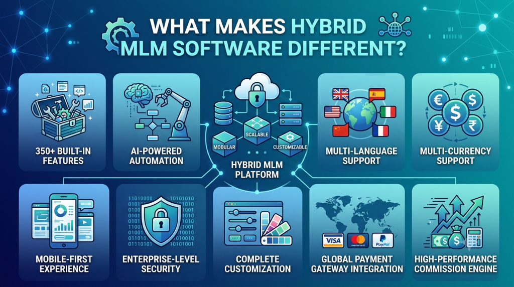 What Makes Hybrid MLM Software Different? Key Highlights