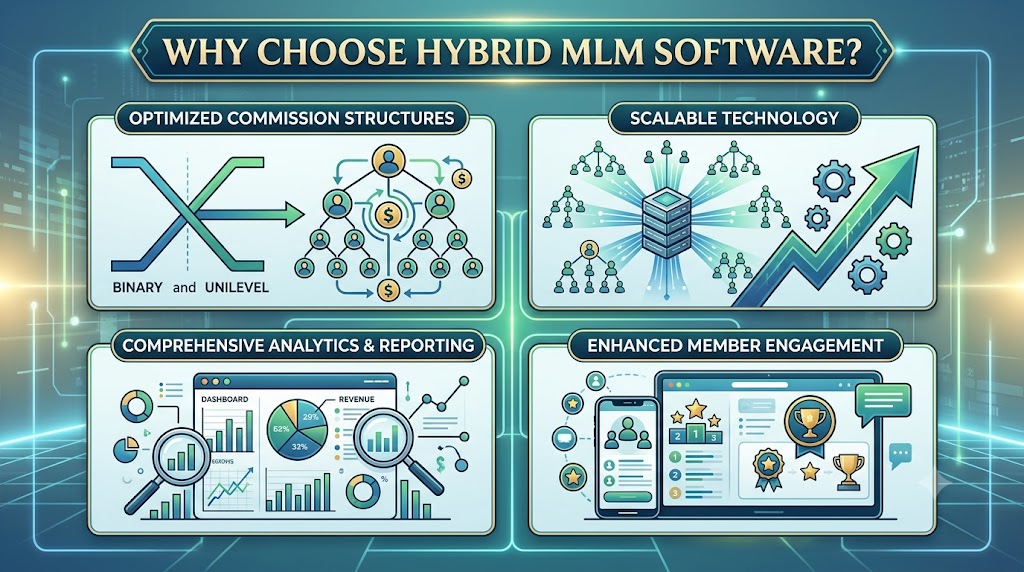 Why Choose Hybrid MLM Software for Your Network Marketing Business
