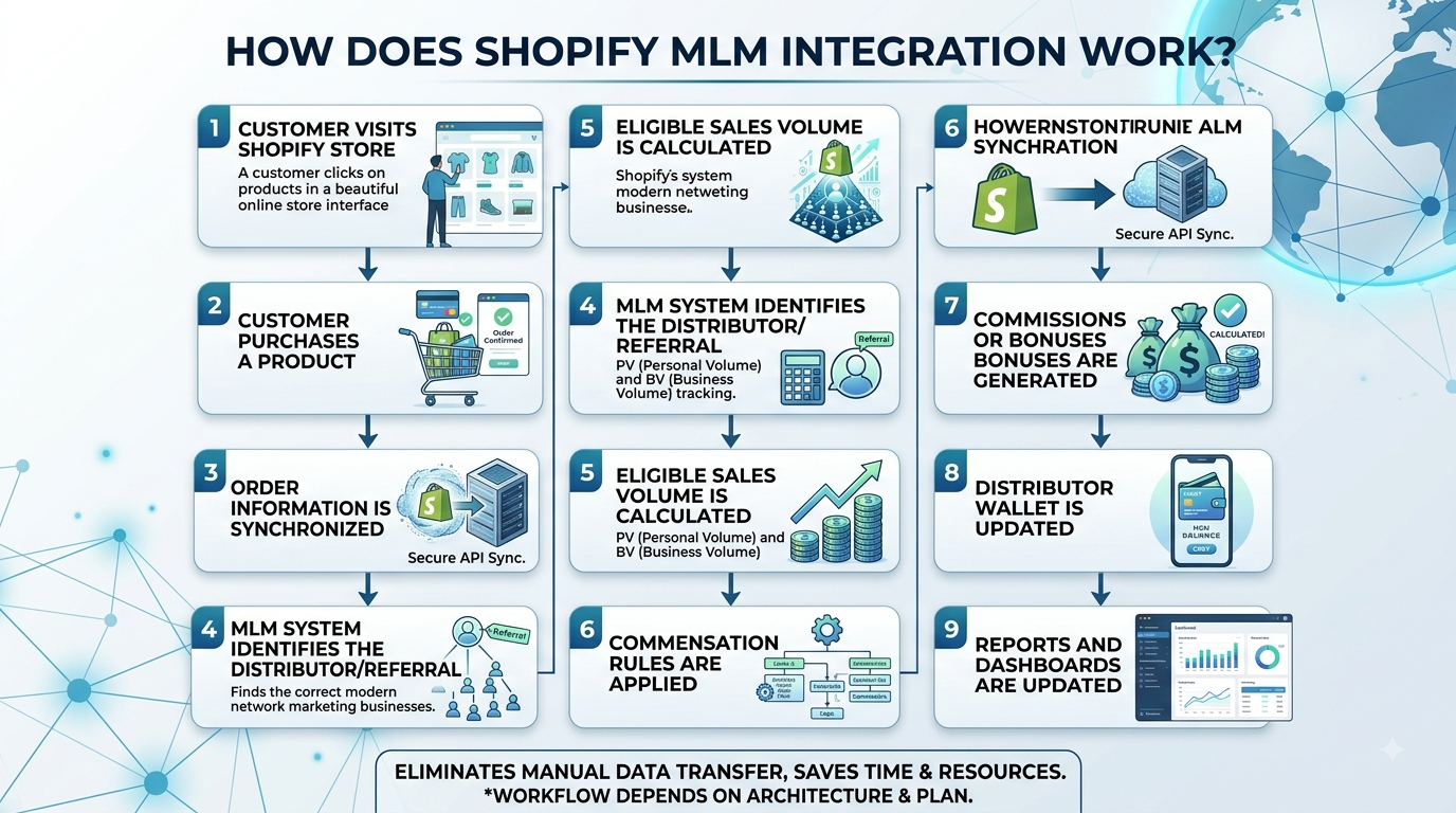 How Does Shopify MLM Integration Work